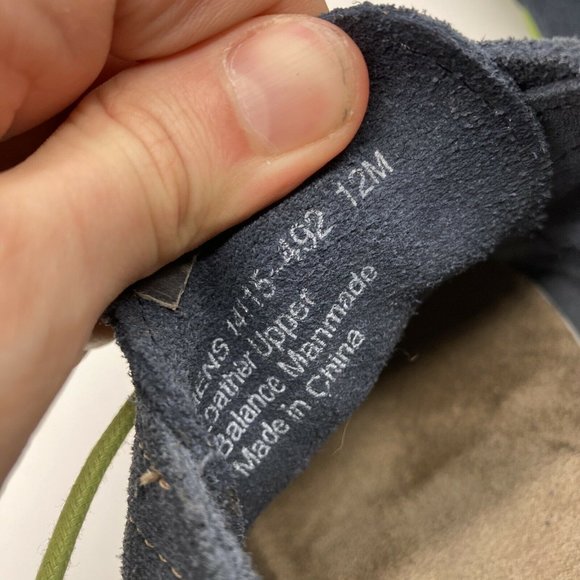 Florsheim Mens Suede Leather Oxford Shoes Blue Size 12M - Picture 3 of 10